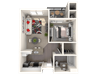 Mission - One bedroom one bathroom unit at FountainGlen Temecula